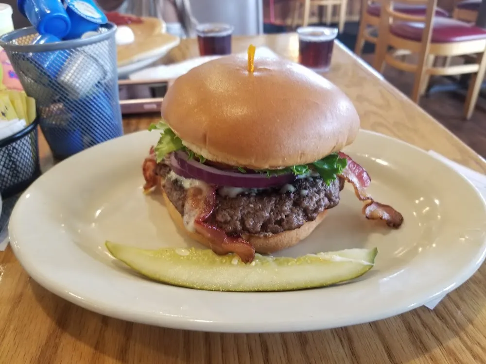 Black and Blue Burger