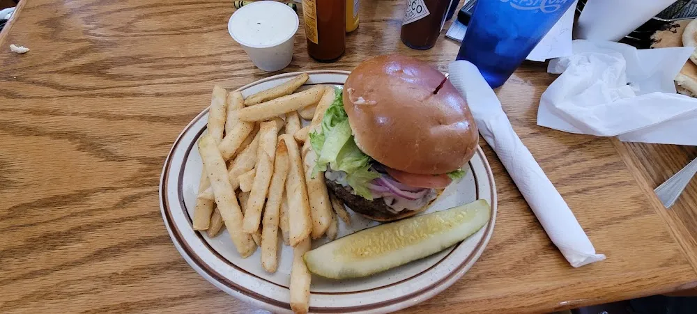 Mushroom Swiss Burger